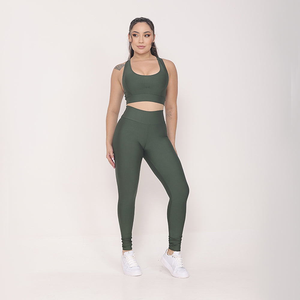 Conjunto de Academia Verde militar