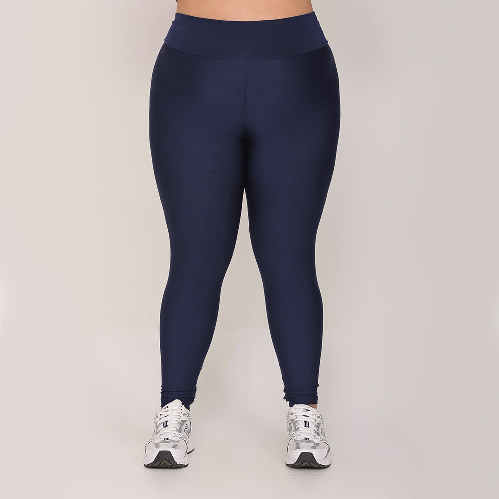 Calça Legging Básica Azul Marinho