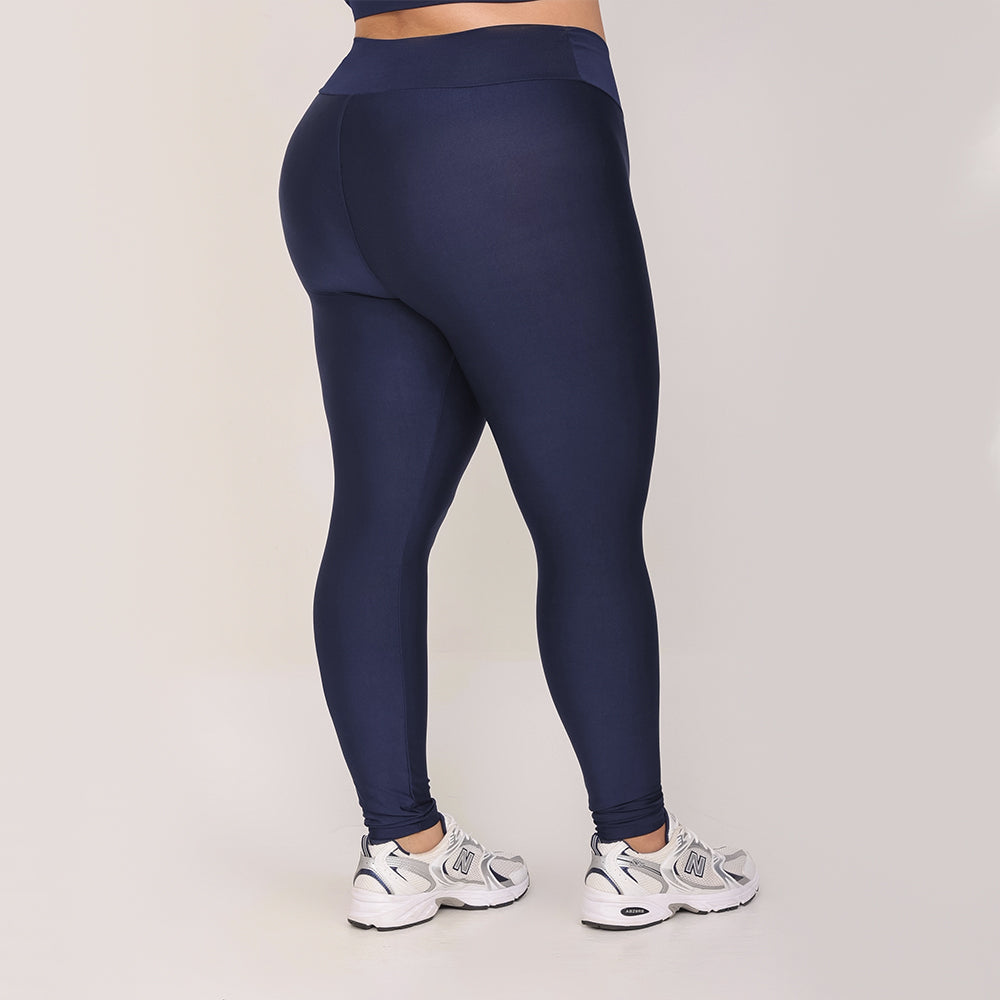 Calça Legging Básica Azul Marinho