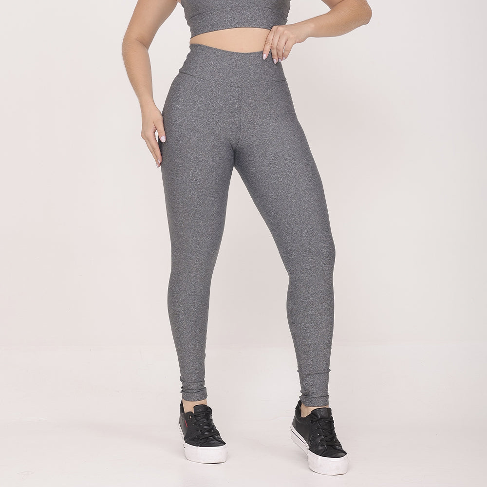 Calça Legging Básica Cinza