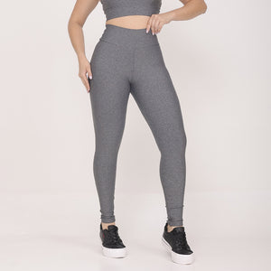 Calça Legging Básica Cinza