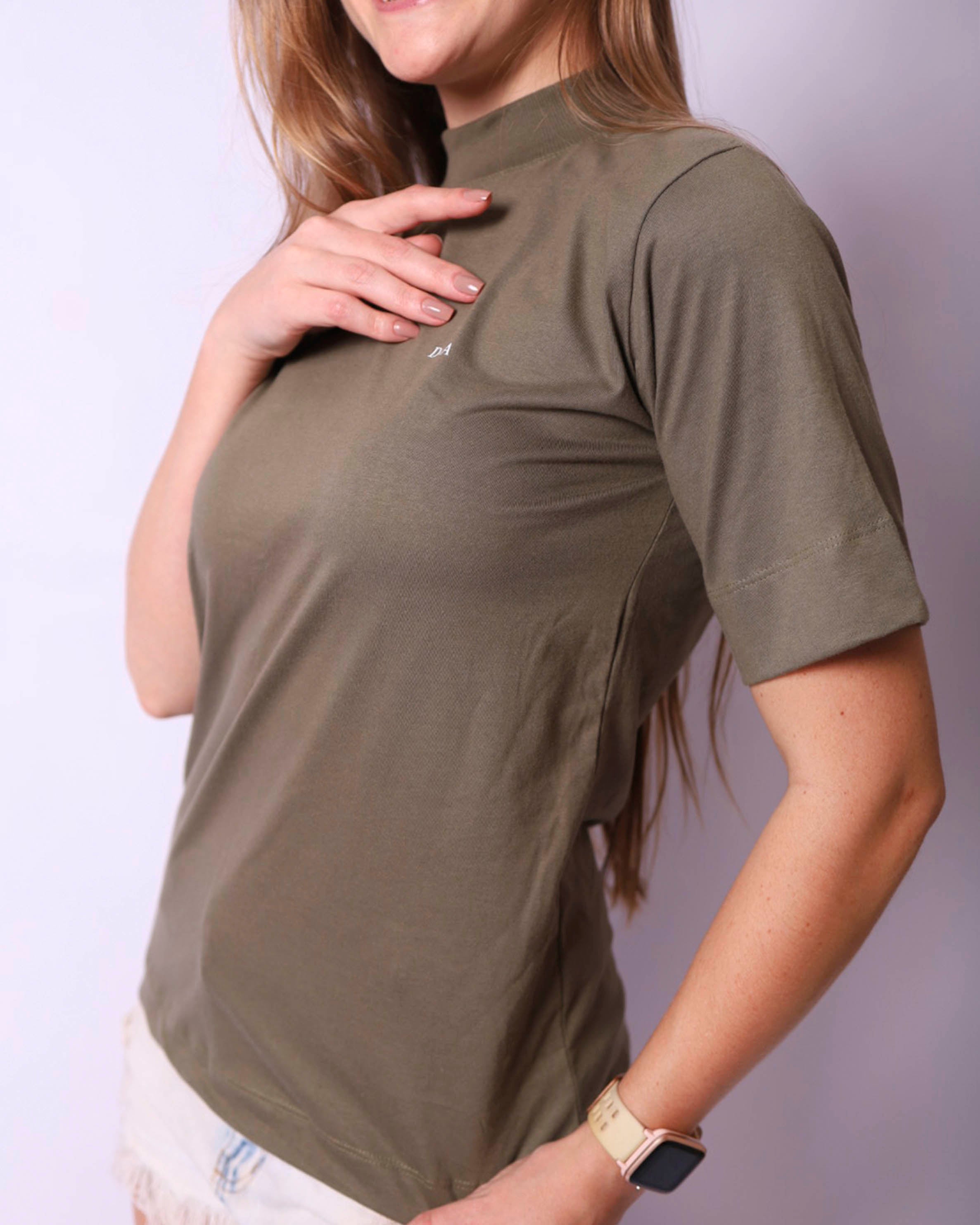 T-Shirt Gola Alta Verde