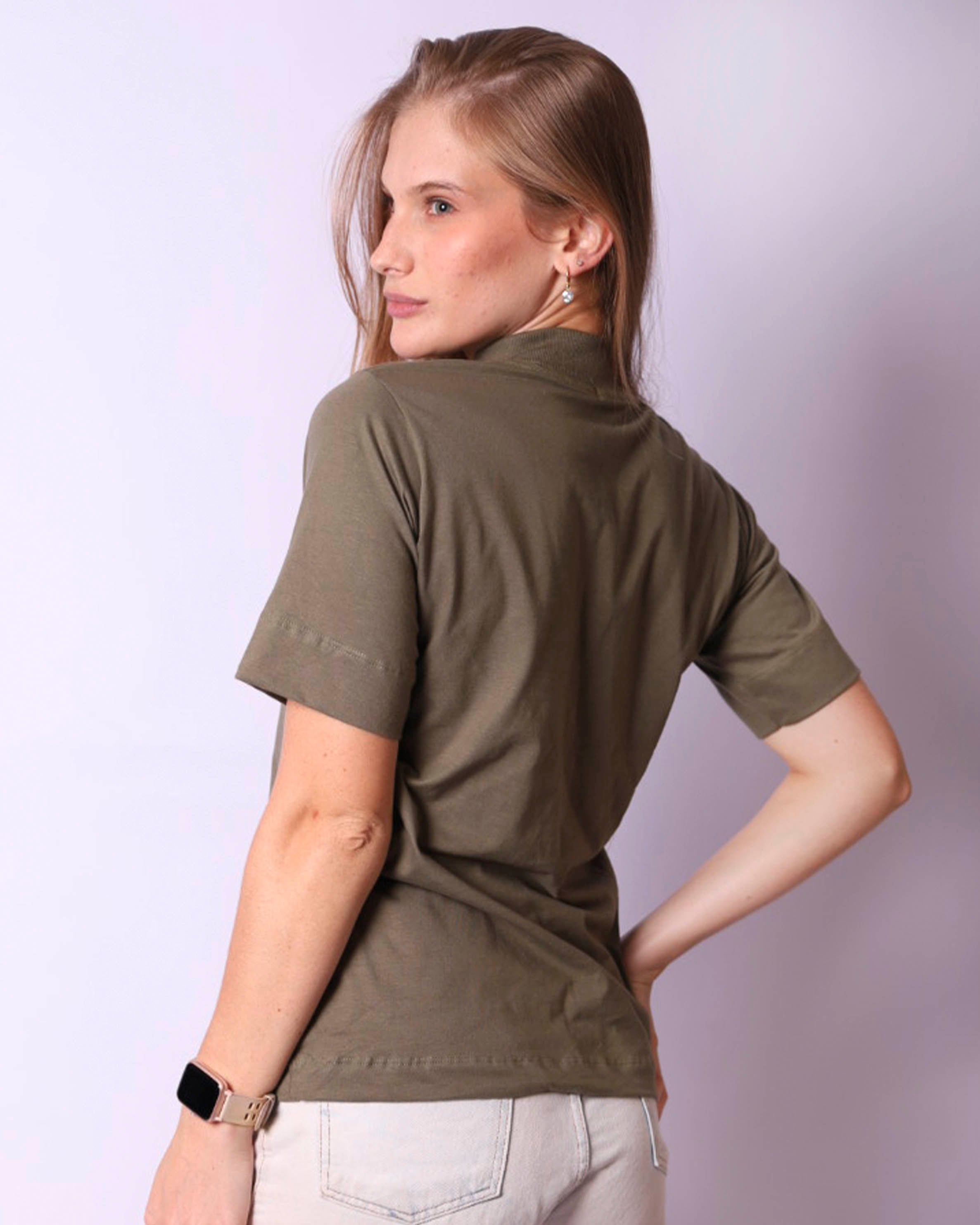 T-Shirt Gola Alta Verde