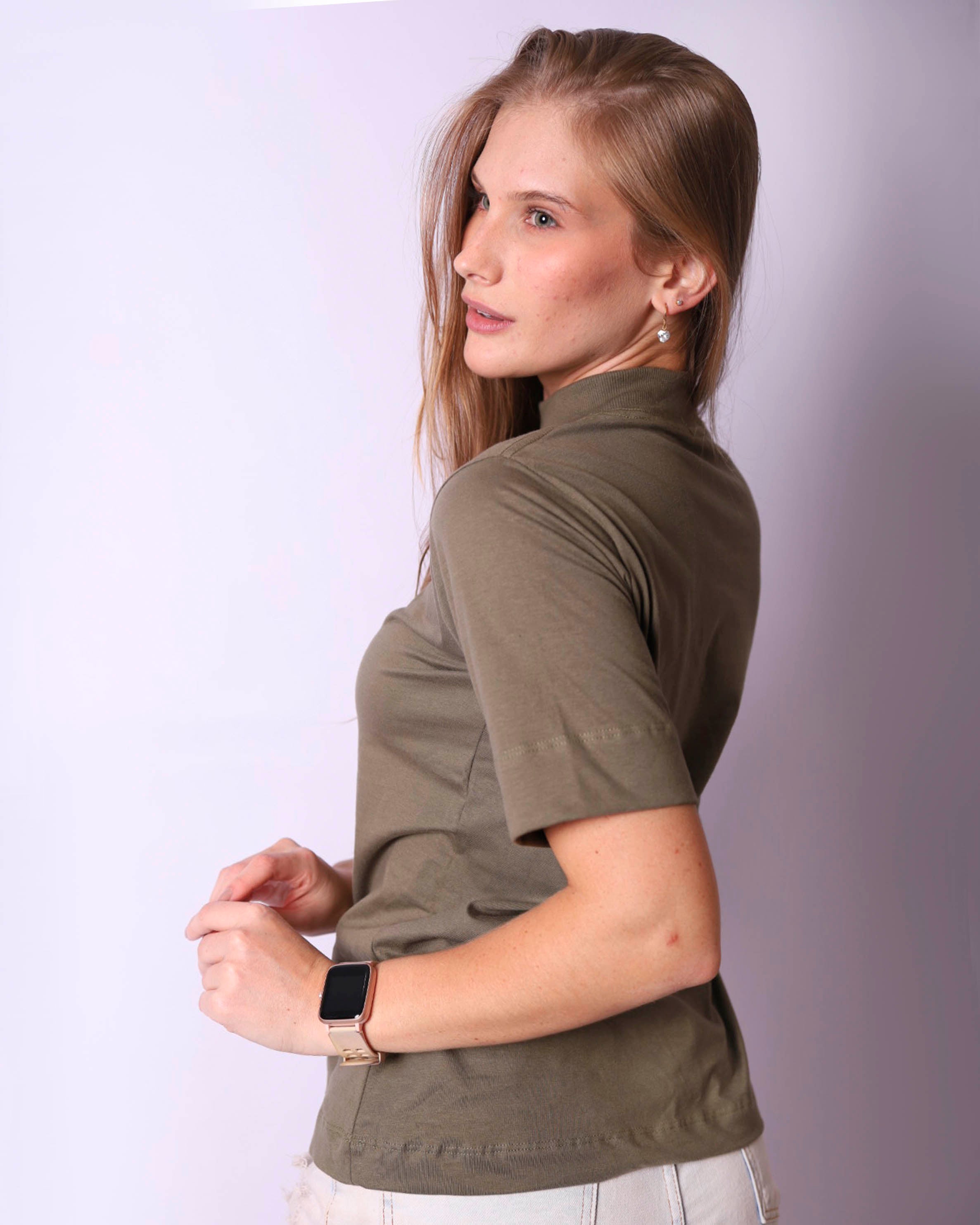 T-Shirt Gola Alta Verde