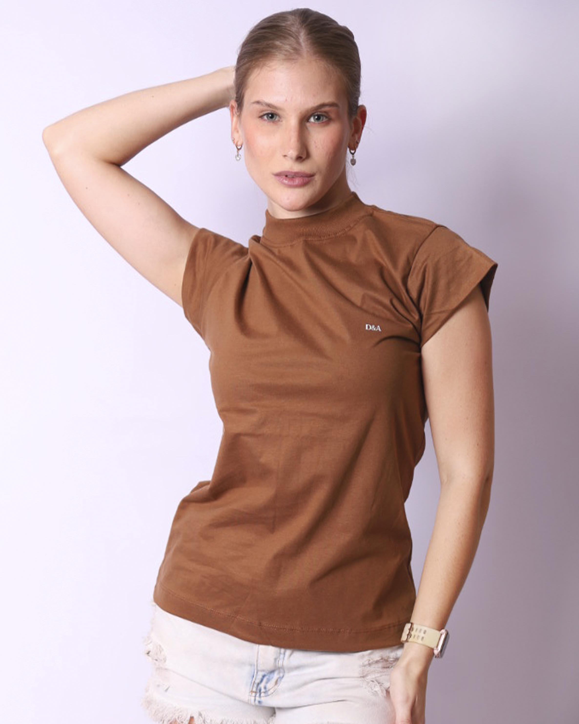 T-Shirt Muscle Marrom