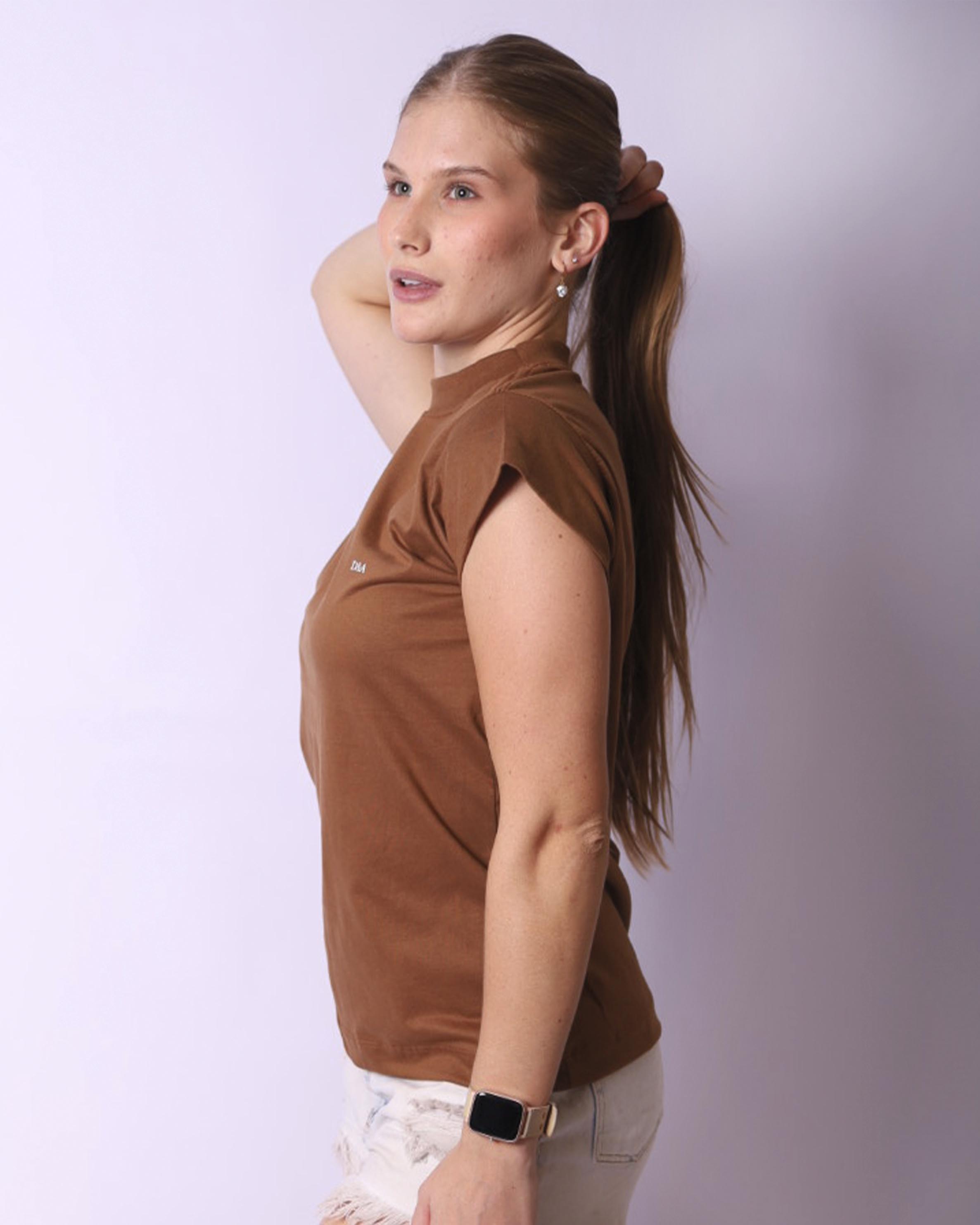 T-Shirt Muscle Marrom