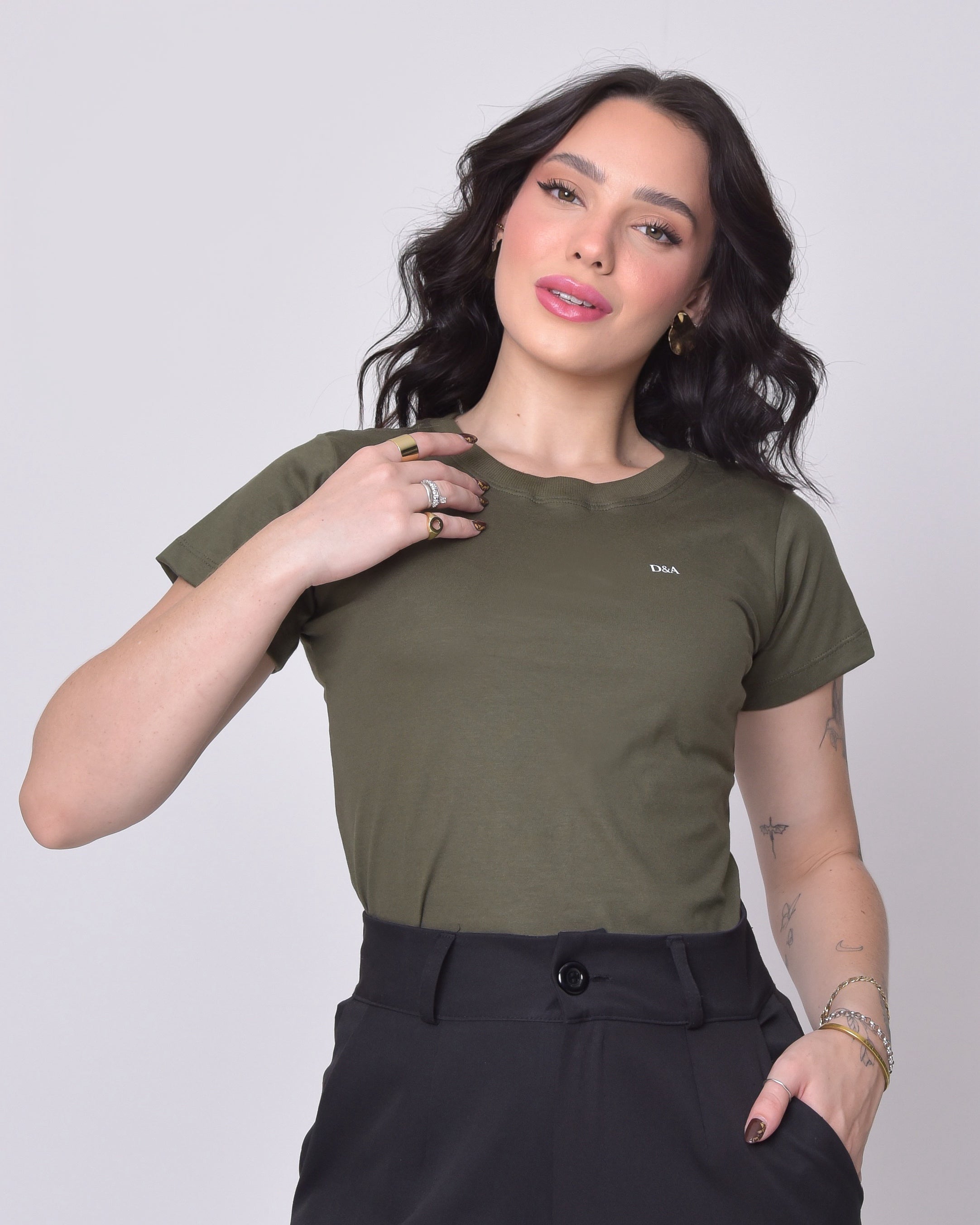 T-Shirt Básica Verde