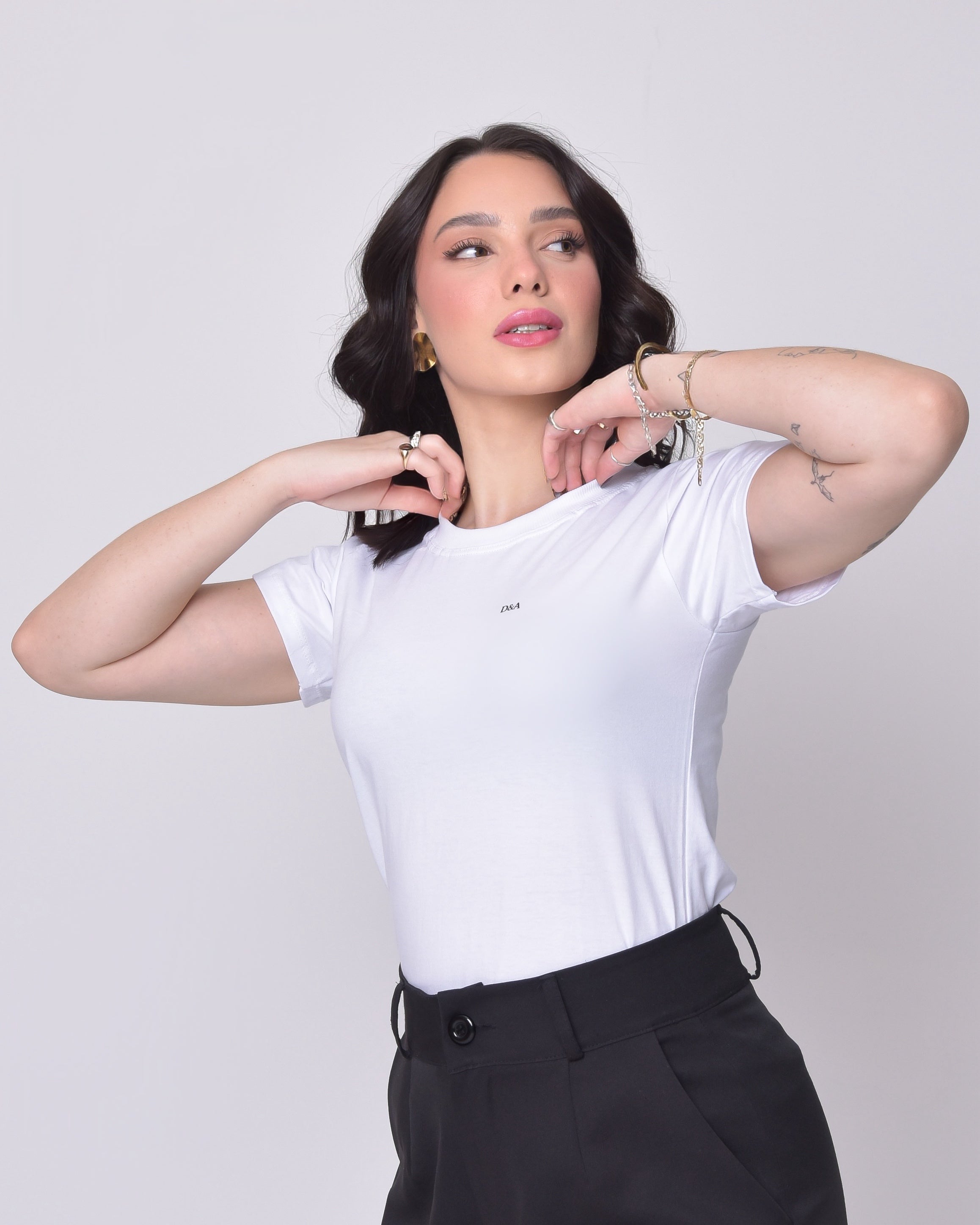 T-Shirt Básica Branca