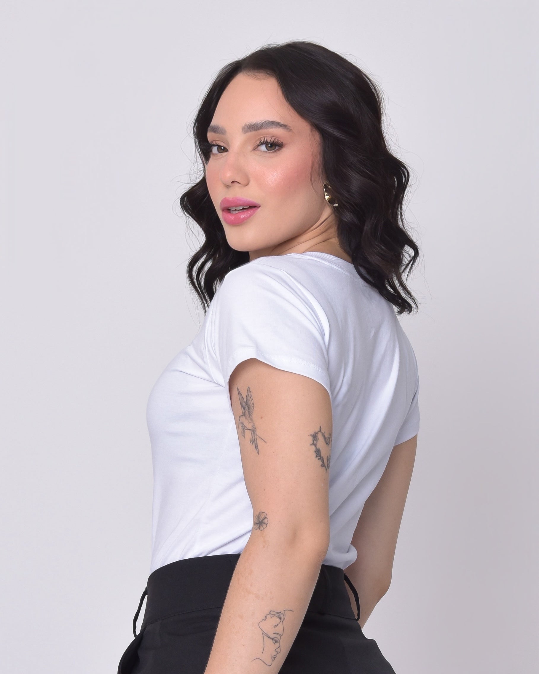 T-Shirt Básica Branca