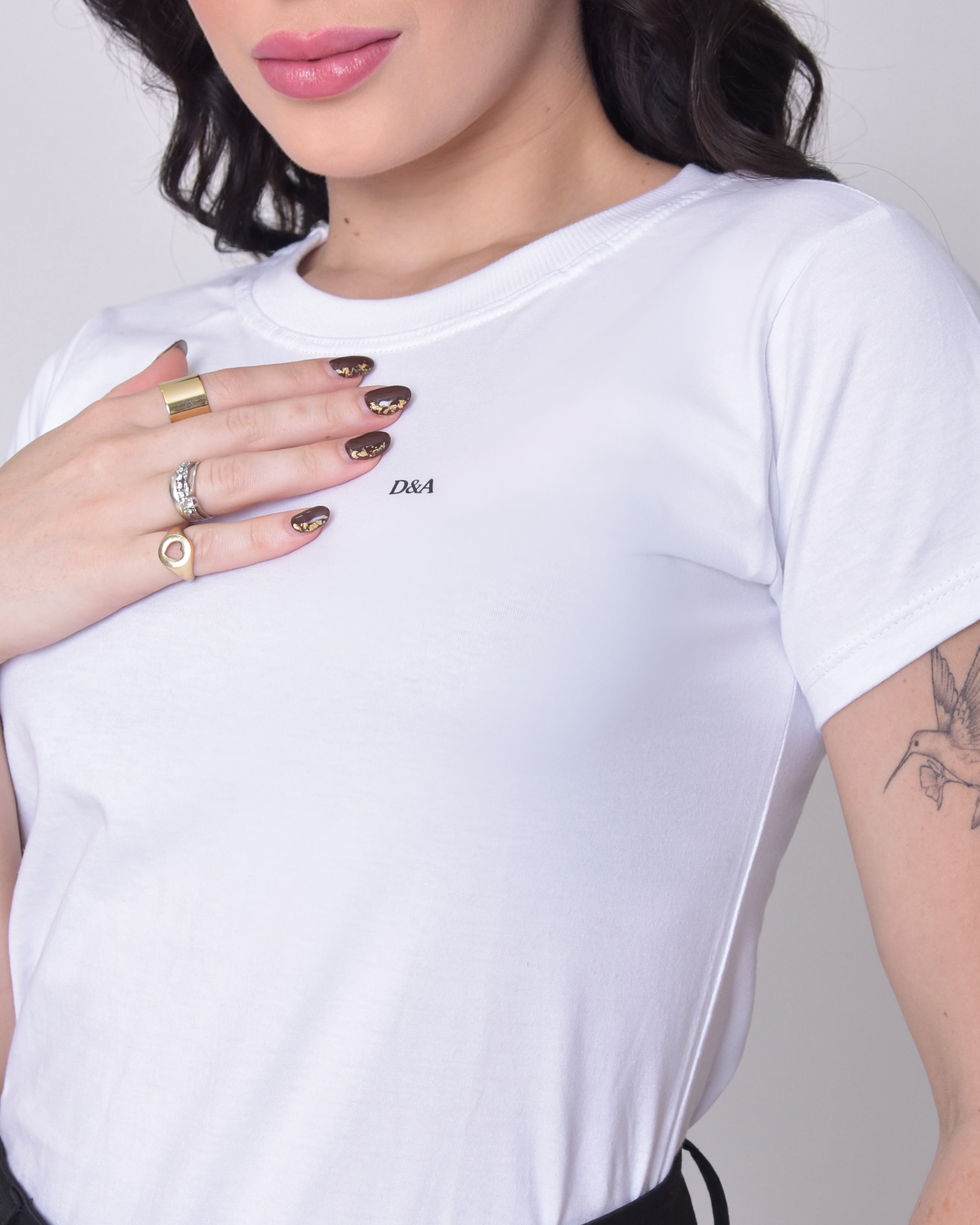 T-Shirt Básica Branca